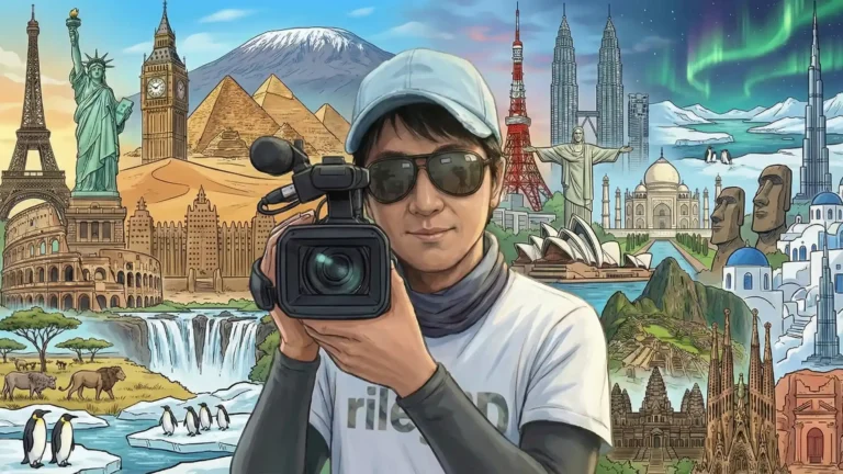 전 세계 로케이션에서 촬영을 진행하는 1인 영상 제작자 라일리피디(rileyPD)